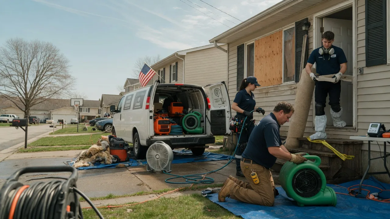 Water Damage Restoration in Parnell, MO near me